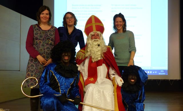 Sinterklaas visita l’EOIBD