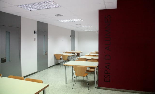 Espai d‘alumnes del segon pis