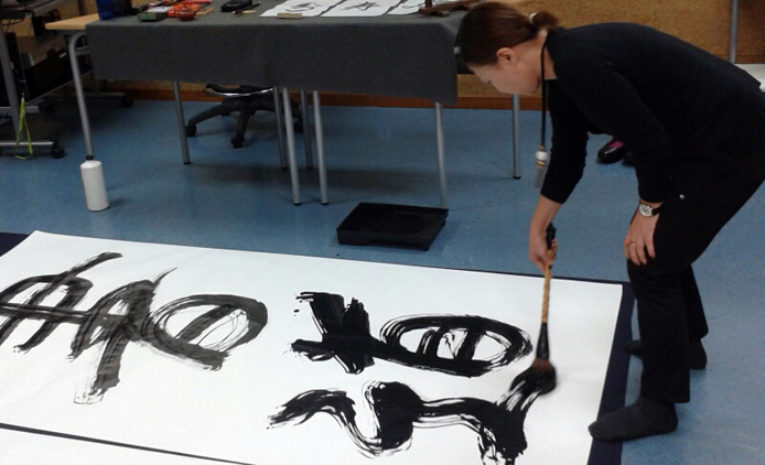 Calligraphy workshop